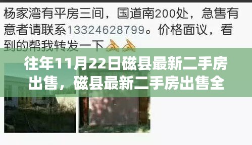 磁縣最新二手房購買指南，從入門到成交的詳細步驟與全攻略