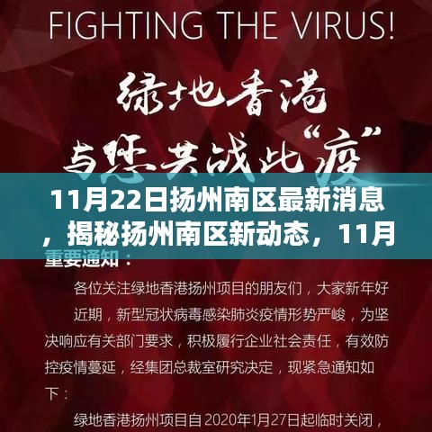 揭秘揚州南區最新動態，11月22日最新消息速遞