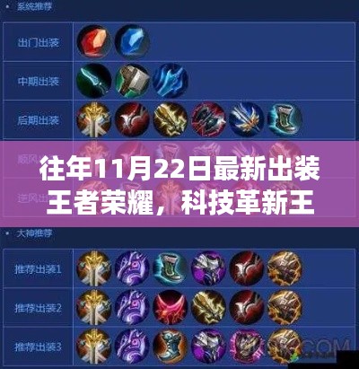 科技革新助力王者風采，最新出裝指南帶你飛