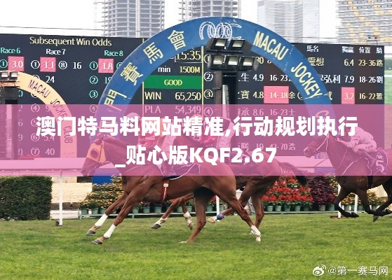 澳門特馬料網站精準,行動規劃執行_貼心版KQF2.67