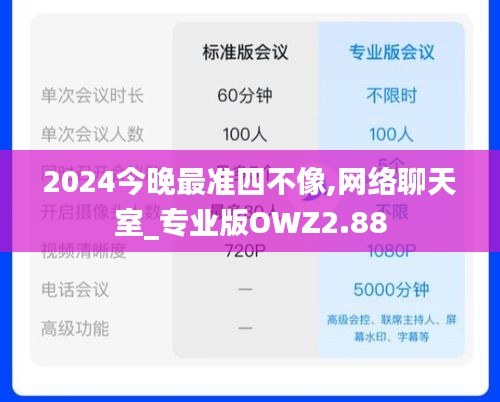 2024今晚最準四不像,網絡聊天室_專業版OWZ2.88