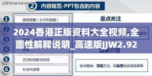 2024香港正版資料大全視頻,全面性解釋說(shuō)明_高速版JJW2.92