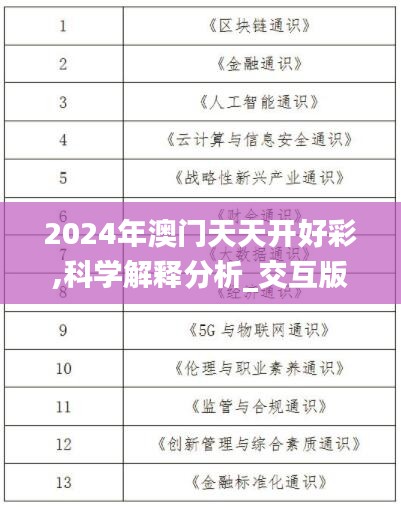 2024年澳門天天開(kāi)好彩,科學(xué)解釋分析_交互版IOI2.31