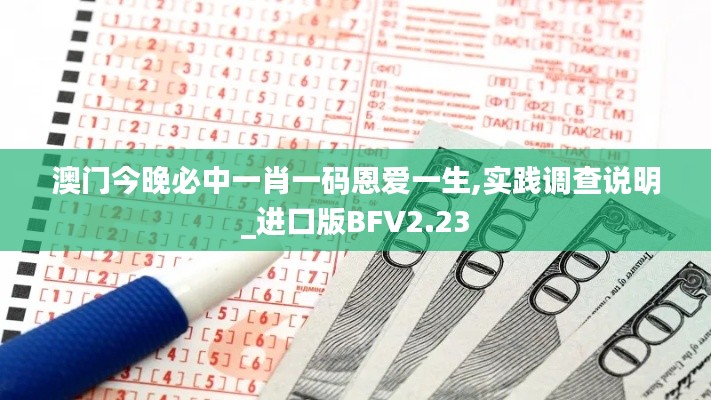 澳門今晚必中一肖一碼恩愛一生,實踐調(diào)查說明_進口版BFV2.23
