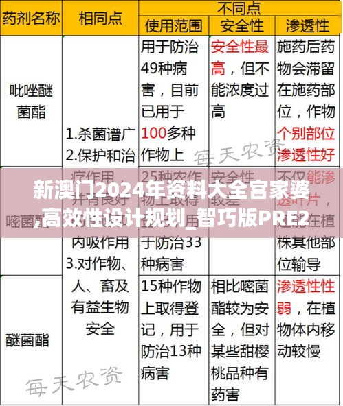 新澳門2024年資料大全宮家婆,高效性設(shè)計(jì)規(guī)劃_智巧版PRE2.91