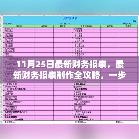 11月財務報表制作指南，從初學者到進階用戶的全攻略