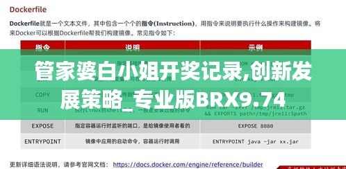 管家婆白小姐開獎記錄,創(chuàng)新發(fā)展策略_專業(yè)版BRX9.74