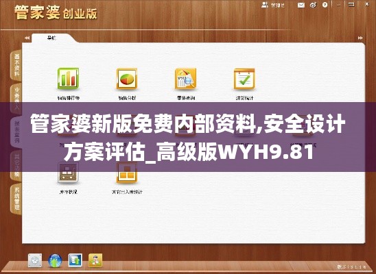 管家婆新版免費(fèi)內(nèi)部資料,安全設(shè)計方案評估_高級版WYH9.81