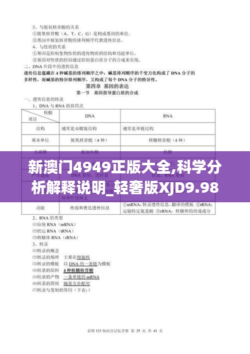 新澳門4949正版大全,科學(xué)分析解釋說明_輕奢版XJD9.98
