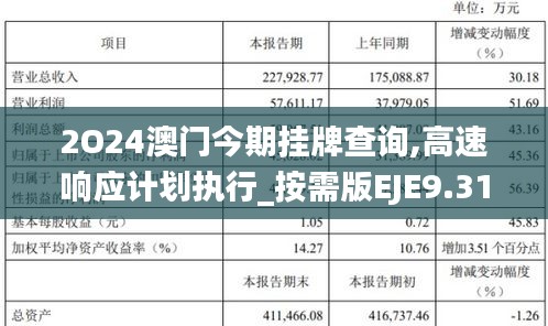 2O24澳門今期掛牌查詢,高速響應(yīng)計劃執(zhí)行_按需版EJE9.31