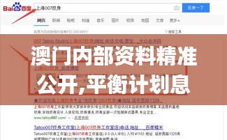 澳門內(nèi)部資料精準(zhǔn)公開,平衡計(jì)劃息法策略_榮耀版ZWV9.76