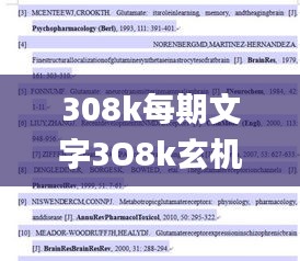 308k每期文字3O8k玄機資料,實時處理解答計劃_外觀版VUB7.78