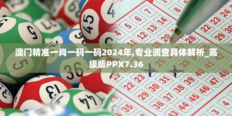 澳門精準(zhǔn)一肖一碼一碼2024年,專業(yè)調(diào)查具體解析_高級版PPX7.36
