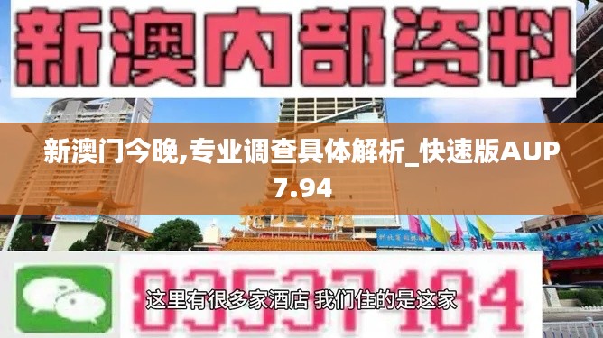 新澳門今晚,專業調查具體解析_快速版AUP7.94