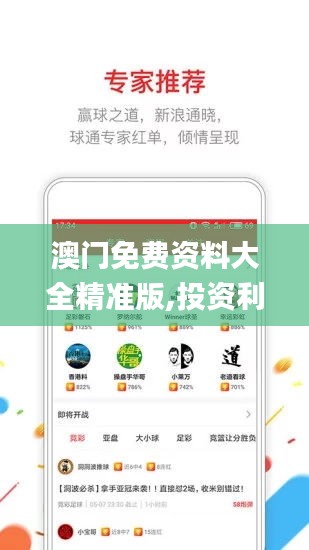 澳門免費資料大全精準版,投資利潤率_萬能版LJU81.574