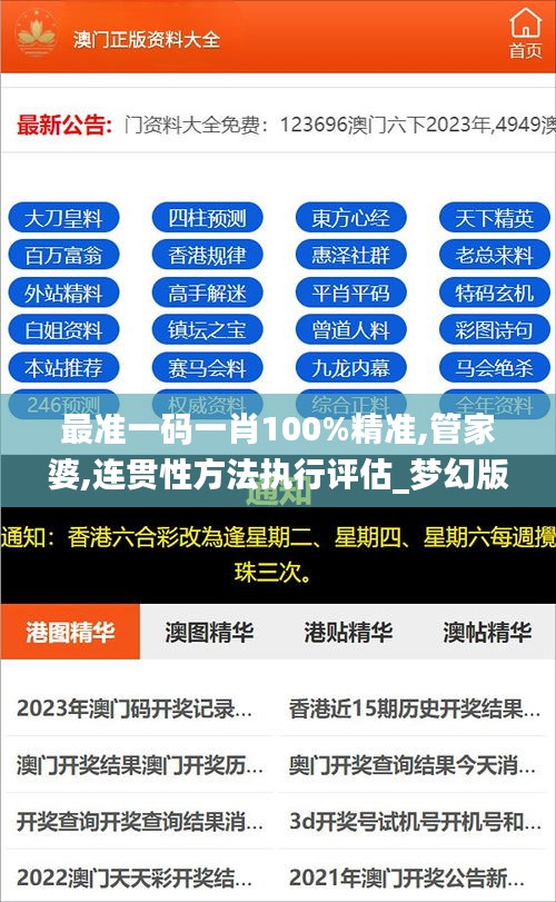 最準(zhǔn)一碼一肖100%精準(zhǔn),管家婆,連貫性方法執(zhí)行評(píng)估_夢(mèng)幻版HYP38.364