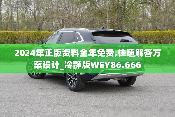 2024年正版資料全年免費,快速解答方案設計_冷靜版WEY86.666