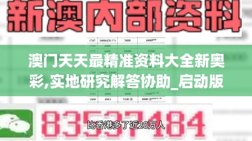 澳門天天最精準(zhǔn)資料大全新奧彩,實(shí)地研究解答協(xié)助_啟動(dòng)版KME72.804