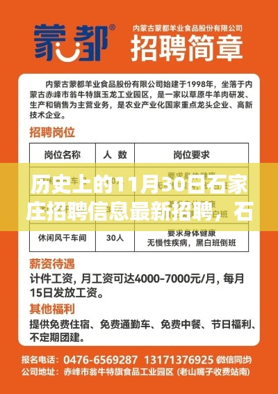 石家莊招聘信息革新，科技之光照亮職場未來——?dú)v史招聘信息回顧與最新招聘動態(tài)