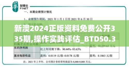 新澳2024正版資料免費(fèi)公開(kāi)335期,操作實(shí)踐評(píng)估_BTD50.341理想版