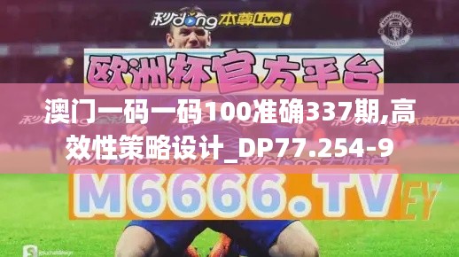 澳門一碼一碼100準(zhǔn)確337期,高效性策略設(shè)計(jì)_DP77.254-9