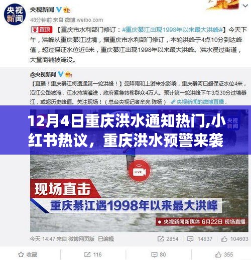 小紅書熱議來襲，重慶洪水預警來襲，你準備好了嗎？引發關注熱議！