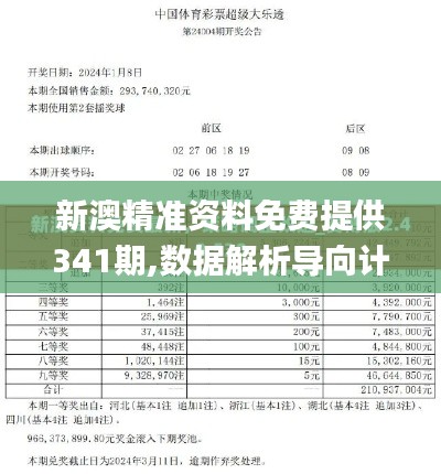 新澳精準(zhǔn)資料免費(fèi)提供341期,數(shù)據(jù)解析導(dǎo)向計(jì)劃_W9.488