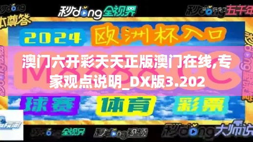 澳門六開彩天天正版澳門在線,專家觀點(diǎn)說(shuō)明_DX版3.202