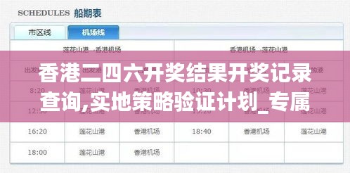 策略驗證計劃