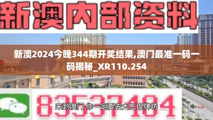新澳2024今晚344期開獎(jiǎng)結(jié)果,澳門最準(zhǔn)一碼一碼揭秘_XR110.254