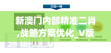 新澳門內(nèi)部精準二肖,戰(zhàn)略方案優(yōu)化_V版7.932