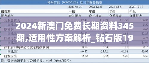 2024新澳門免費長期資料345期,適用性方案解析_鉆石版19.878