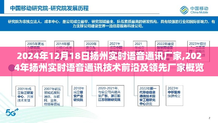 2024年揚州實時語音通訊技術前沿與領先廠家概覽