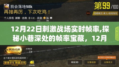 探秘刺激戰(zhàn)場實(shí)時(shí)幀率寶藏，小巷深處的體驗(yàn)之旅（12月22日）