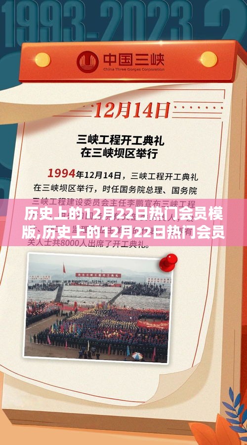 歷史上的12月22日熱門會(huì)員全面評(píng)測與介紹，模板、評(píng)測一網(wǎng)打盡！
