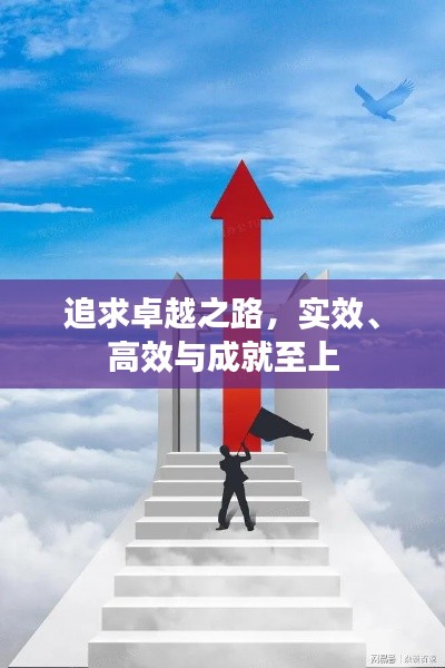 追求卓越之路，實效、高效與成就至上