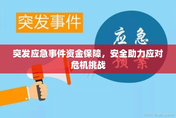 突發應急事件資金保障，安全助力應對危機挑戰