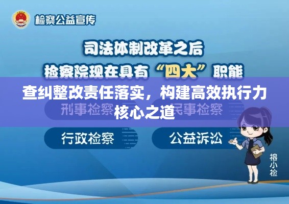 查糾整改責任落實，構建高效執行力核心之道