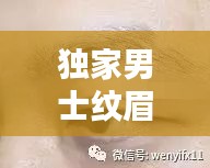 獨家男士紋眉視頻大全：男士紋眉畫法 