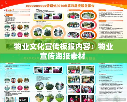 物業(yè)文化宣傳板報內(nèi)容：物業(yè)宣傳海報素材 