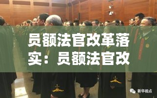 員額法官改革落實：員額法官改革是哪一年 