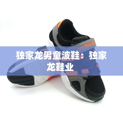 獨家龍男童波鞋：獨家龍鞋業 