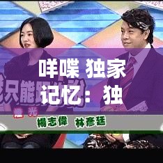 咩喋 獨家記憶：獨家記憶國語版 