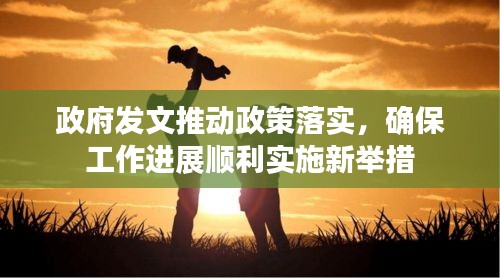 政府發(fā)文推動政策落實，確保工作進展順利實施新舉措