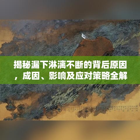 揭秘漏下淋漓不斷的背后原因，成因、影響及應(yīng)對(duì)策略全解析