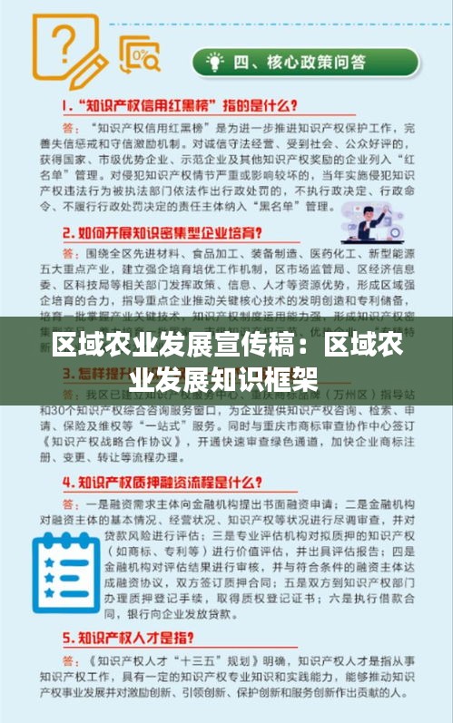區(qū)域農(nóng)業(yè)發(fā)展宣傳稿：區(qū)域農(nóng)業(yè)發(fā)展知識框架 