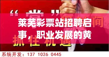萊蕪彩票站招聘啟事，職業(yè)發(fā)展的黃金機(jī)遇，等你來(lái)挑戰(zhàn)！