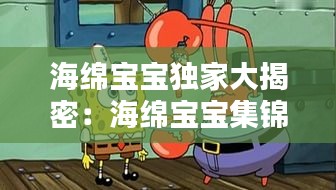 海綿寶寶獨(dú)家大揭密：海綿寶寶集錦 
