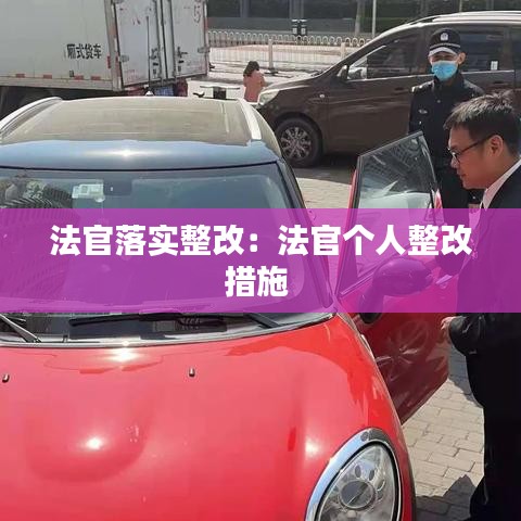 法官落實整改：法官個人整改措施 