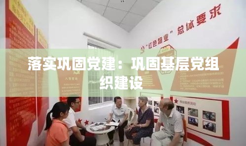 落實鞏固黨建：鞏固基層黨組織建設(shè) 